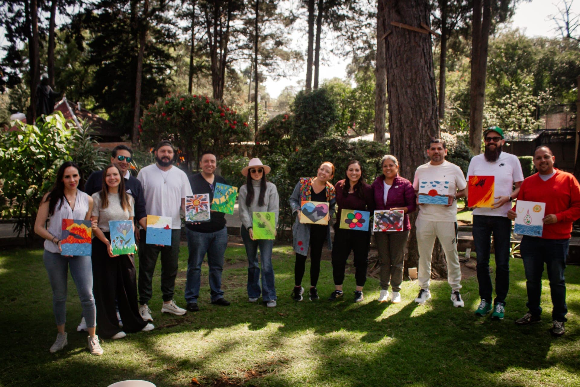 Experiencias empresariales y eventos al aire libre en jardines de Quinta Soledad